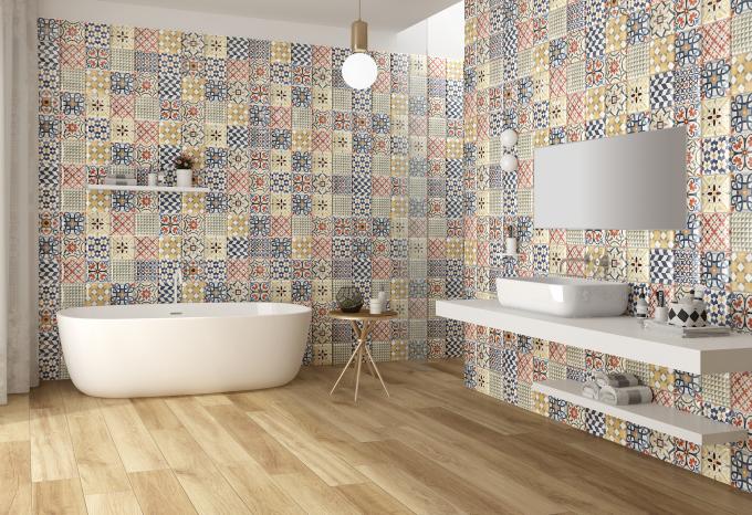 152x152mm  Glossy Cladding Tiles For Interior Walls Popular Decoration Bread Design