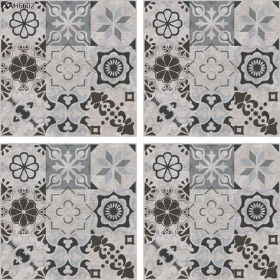 Colorful Porcelain Tile That Looks Like Slate  Flower Matt  For Indoor & Outdoor Floor