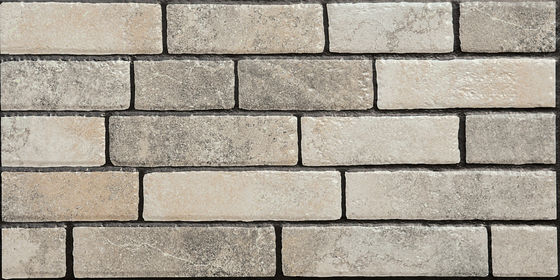 Outside Stone Light Digital Ceramic Tiles That Looks Like Brick    300x600