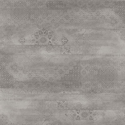 600*600 DUST Dark Grey Glazed Ceramic Subway Tile  Corridor  Cement Textured