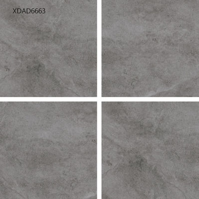 Hotel  Glazed Porcelain Floor Tile  That Looks Like Stone Wear Resistant 600*600Mm Matte