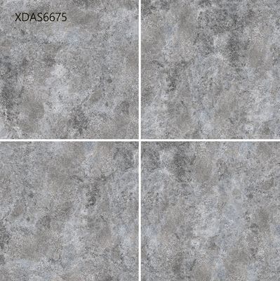 Light Grey Blue Glazed Ceramic Tile For Shower  Bathroom  Outdoor  Matted 600x600mm