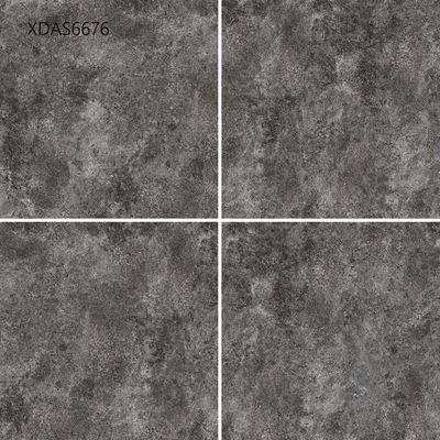 Light Grey Blue Glazed Ceramic Tile For Shower  Bathroom  Outdoor  Matted 600x600mm