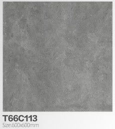 Modern Rustic Glazed Restaurant Floor Tile 600x600MM Flat Surface