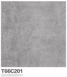 Nice Looking Inkjet Ceramic Tile Cement Surface Effect 600x600mm Matt Floor Tiles Waterproof