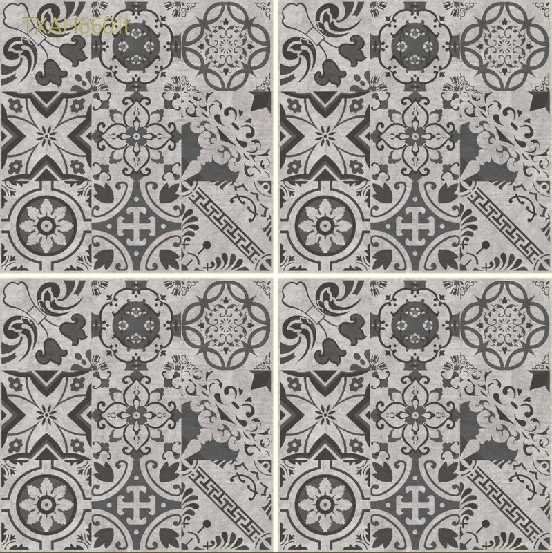 Colorful Porcelain Tile That Looks Like Slate  Flower Matt  For Indoor & Outdoor Floor
