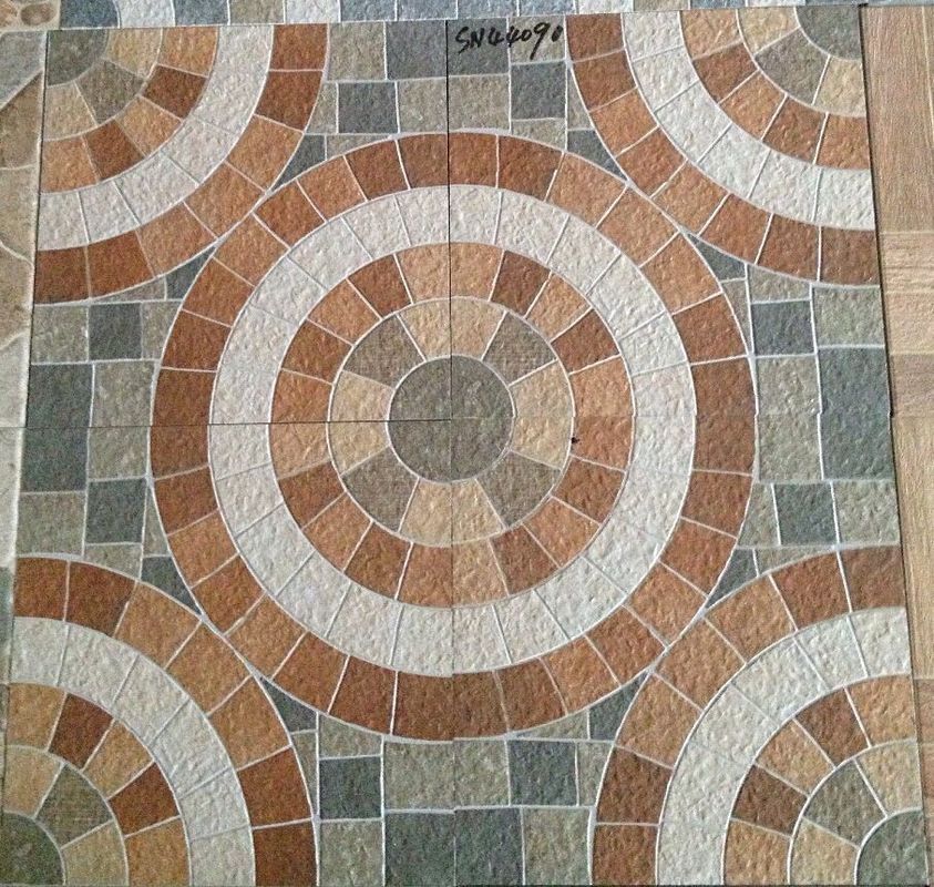 Dark Gray 400 X 400 Porcelain Floor Tiles ,  Outside Porcelain Tiles 400x400