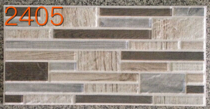 Good Building 200 X 400 Wall Tiles , Gray Brick Style Wall Tiles  Non Slip