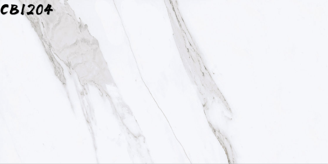 Carrara Full Body Porcelain Tile 24''X48" Floor Porcelain Matt Rustic Tile Modern White Color